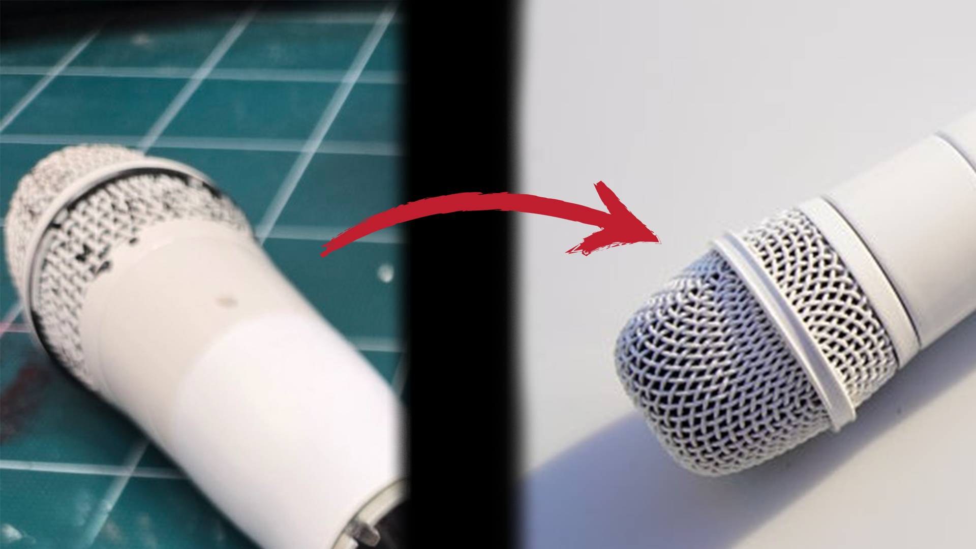 [비포&애프터] 상처 난 마이크의 완벽한 부활, 리커스텀(Re-Custom) 스토리 🔄